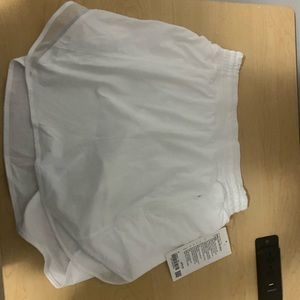 White Lululemon skort